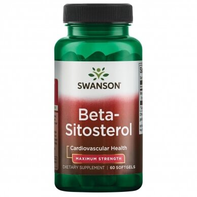 BETA SITOSTEROLIS  160 MG 60 KAPS.  (SWANSON, JAV)