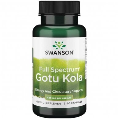 GOTU KOLA 60 KAPS. (SWANSON, JAV)