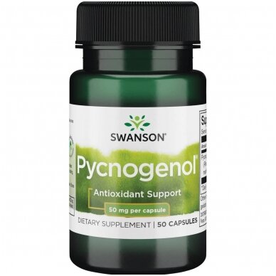 PYCNOGENOL 50MG 50 KAPS. (SWANSON, JAV)