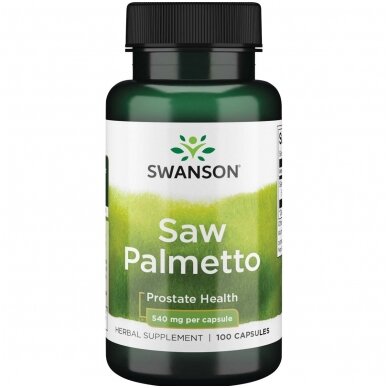 SAW PALMETTO  540MG 100 KAPS. (SWANSON, JAV)